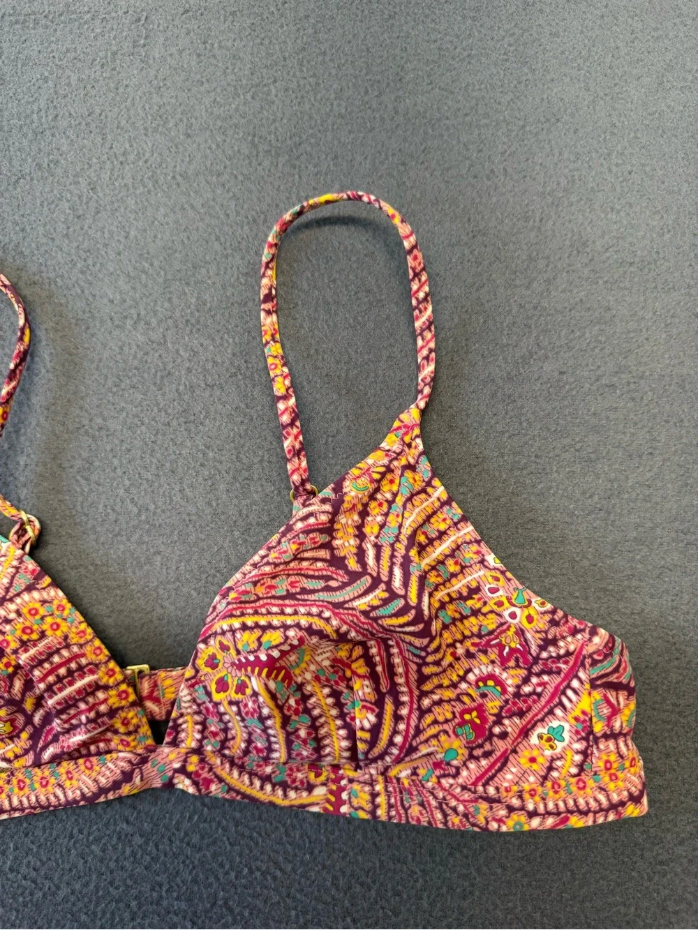 J. Crew Women’s Pink Paisley Two-Piece Bikini Set